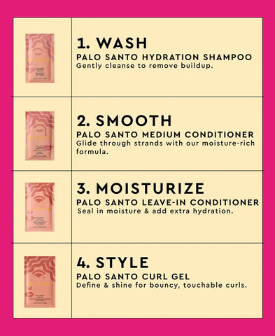 Palo Santo Wash & Go Cocktail Sampler Set