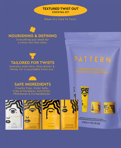 Textured Twist Out Cocktail Sampler Set